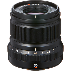 XF50mmF2 R WR Lens, Black
